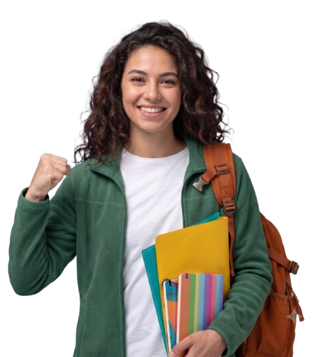 Student smiling